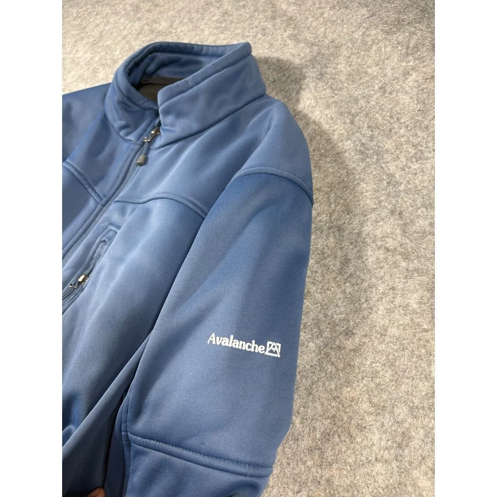 Avalanche Outdoor Supply Company Mens‎ Blue Weather Shield Full Zip Jacket XL